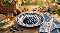 Peacock Small Dinner Plate Polish Pottery