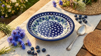Sweet Annie Soup Plate Polish Pottery