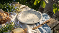 Country Meadow Dinner Plate Polish Pottery
