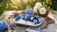 Melanie Small Rectangular Serving Platter Polish Pottery