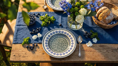 Maia Soup Plate Polish Pottery