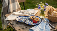Scarlett Breakfast Plate Polish Pottery