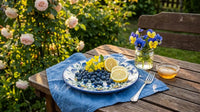 Pansies Dinner Plate Polish Pottery