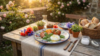 Summer Garden Dinner Plate Polish Pottery