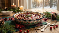 Noelle Pie Plate Polish Pottery