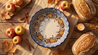 Harvest Bounty Pie Plate Polish Pottery