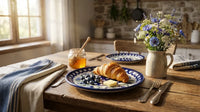 Sweet Annie Dessert Plate Polish Pottery