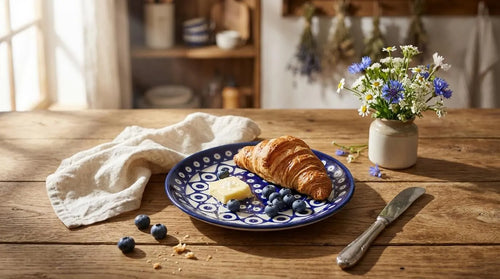 Xandra Dessert Plate Polish Pottery