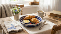 Valentina Pie Plate Polish Pottery