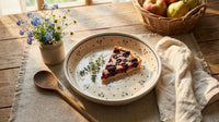 Country Meadow Pie Plate Polish Pottery