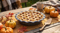 Periwinkle Pie Plate Polish Pottery