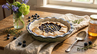 Summer Vine Pie Plate Polish Pottery
