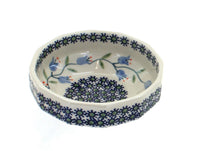 Polish Pottery Tulip Small Angular Bowl
