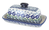 Polish Pottery Hallsey Butter Dish