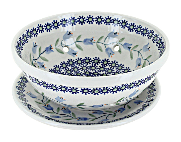 Tulip Berry Bowl With Plate