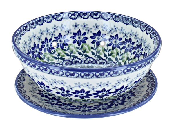 Hallsey Berry Bowl with Plate