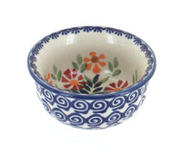 Polish Pottery Garden Bouquet Small Bowl