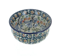 Polish Pottery Periwinkle Small Bowl