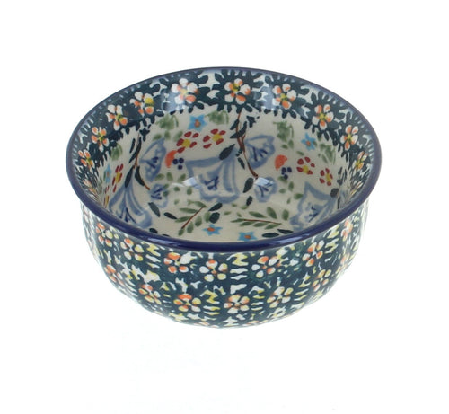 Polish Pottery Periwinkle Small Bowl