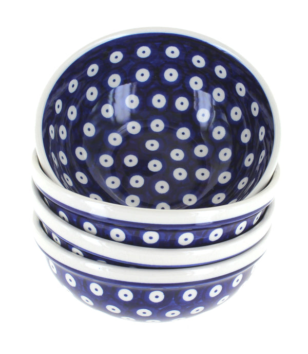 Dots 4 PC Dessert Bowl Set