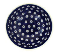 Dots Dessert Bowl Polish Pottery