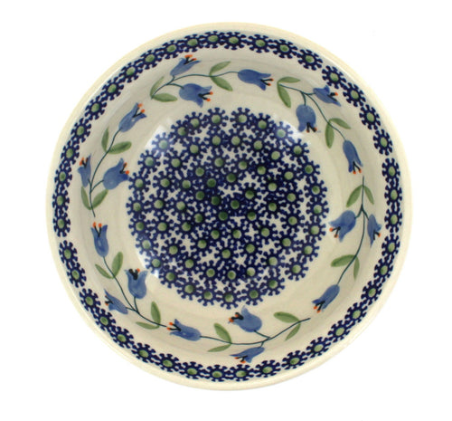 Tulip Dessert Bowl Polish Pottery