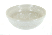 Polish Pottery White Lace Dessert Bowl