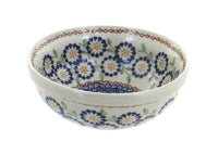 Polish Pottery Peach Blossom Dessert Bowl