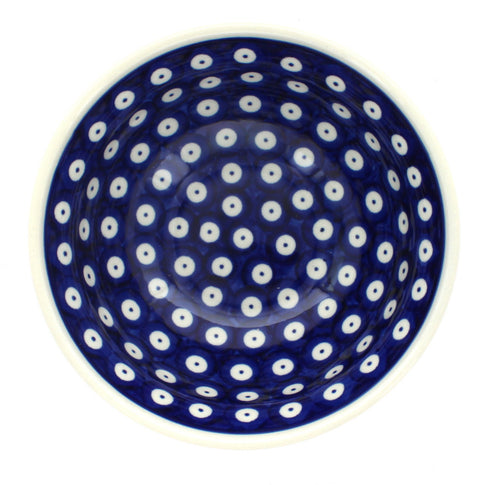 Dots Cereal/Soup Bowl Polish Pottery