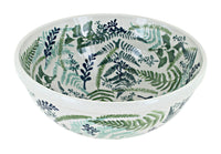 Polish Pottery Woodland Fern Cereal/Soup Bowl