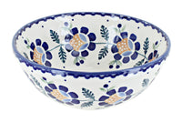 Polish Pottery Sunflower Cereal/Soup Bowl