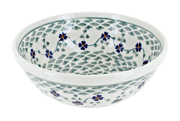 Sage Floral Cereal/Soup Bowl