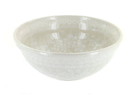 Polish Pottery White Lace Cereal/Soup Bowl