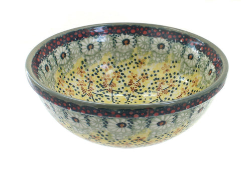 Polish Pottery Sunshine Grotto Cereal/Soup Bowl
