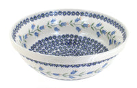 Polish Pottery Tulip Large Serving Bowl