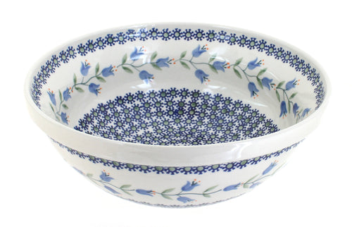 Polish Pottery Tulip Large Serving Bowl