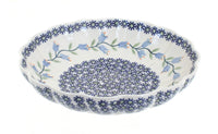 Polish Pottery Tulip Medium Scallop Bowl