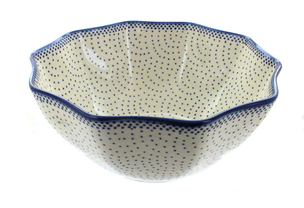 Small Dots Small Decagonal Serving Bowl
