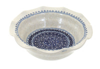 Polish Pottery Victoria Medium Scallop Serving Dish