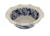 Polish Pottery Christiana Small Scallop Serving Dish