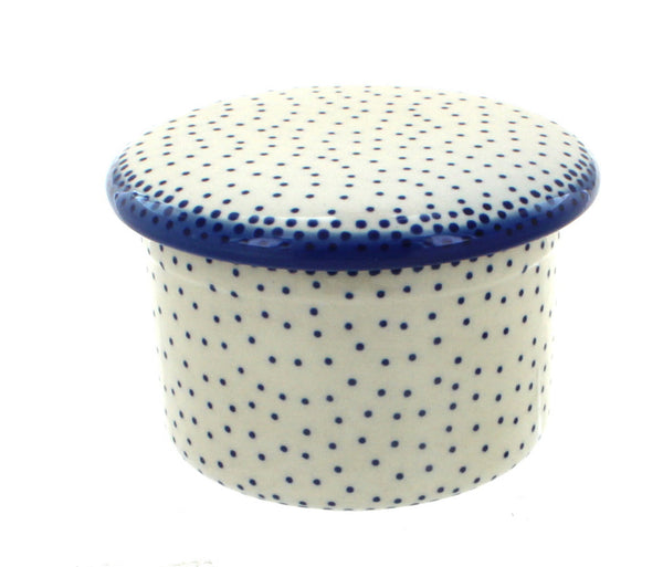 Small Dots French Butter Dish