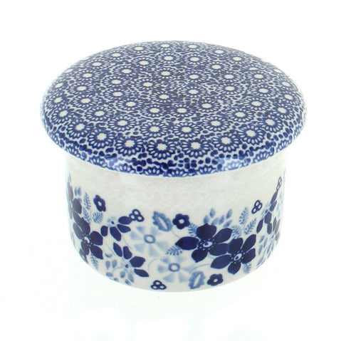Polish Pottery Elizabeth French Butter Dish
