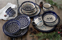Frosty Friend 4 PC Place Setting - Service for 1 Polish Pottery
