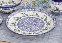 Mockingbird Dinner Plate Polish Pottery