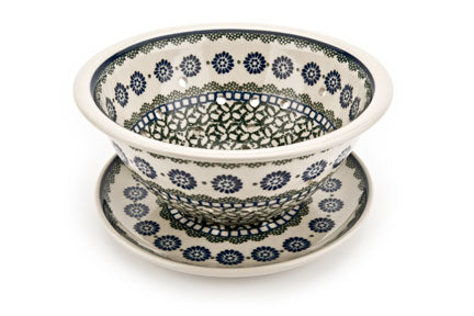 Maia Berry Bowl & Plate Polish Pottery