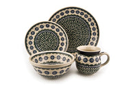 Maia 4 PC Place Setting - Service for 1 Polish Pottery