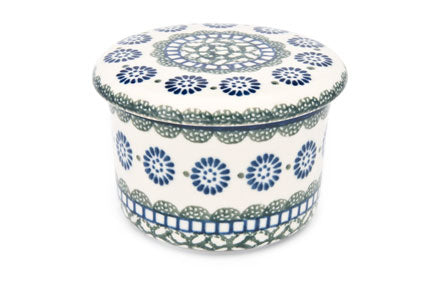 Maia French Butter Dish Polish Pottery