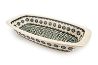 Maia Long Serving Dish Polish Pottery