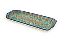 Mardi Gras Bread Tray Polish Pottery