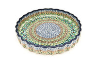 Mardi Gras Torte Plate Polish Pottery